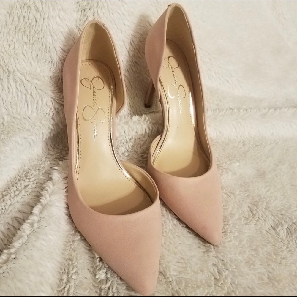 Jessica Simpson Pink Rose Pheona Heels